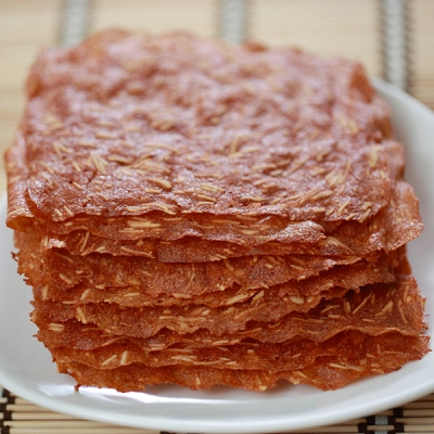 香脆杏仁豬肉紙